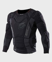 Troy Lee Designs UPL7855 HW Long Sleeve Shirt - Solid Black - M
