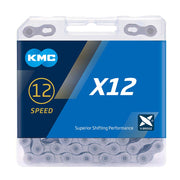 KMC X12 EPT Chain 126L -  - Silver