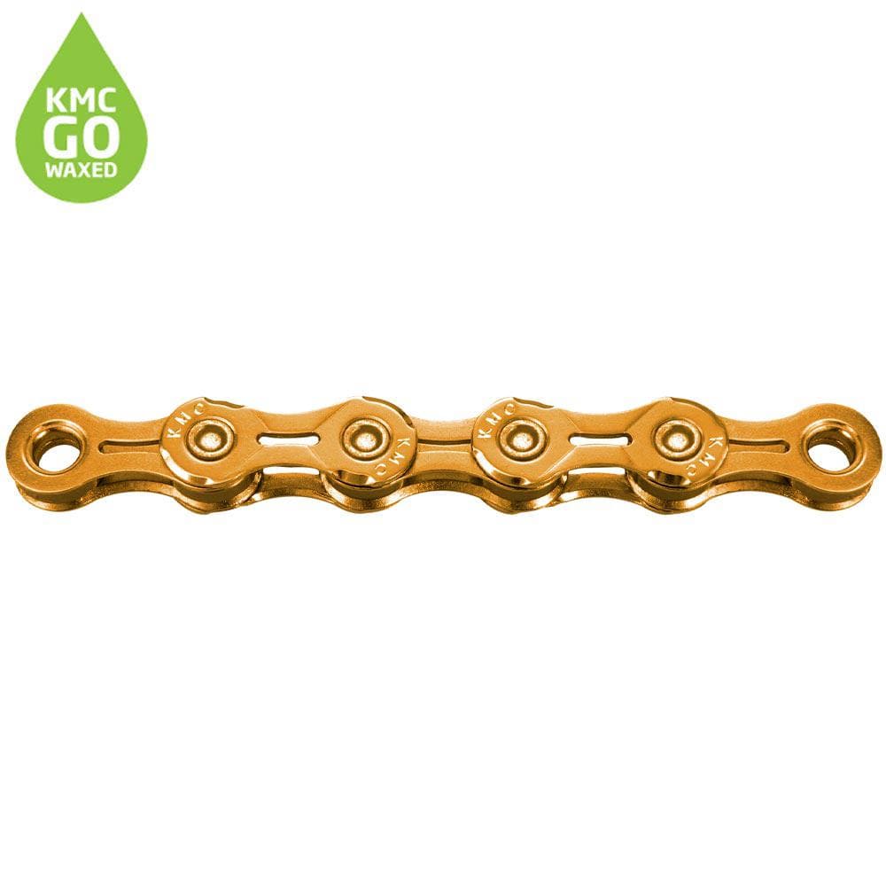 KMC X11EL Ti-N Gold Waxed Chain 118L