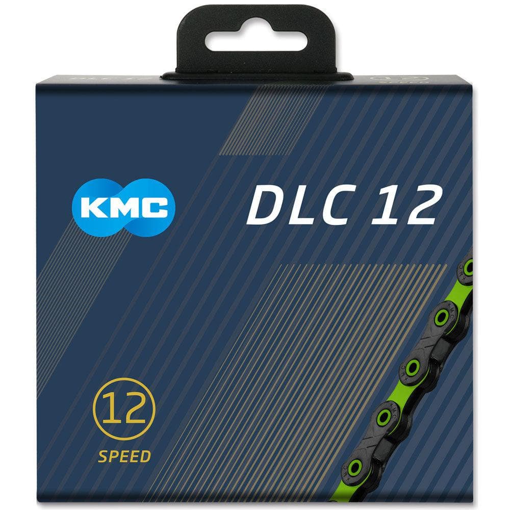 KMC X12 DLC Black/Green 126L
