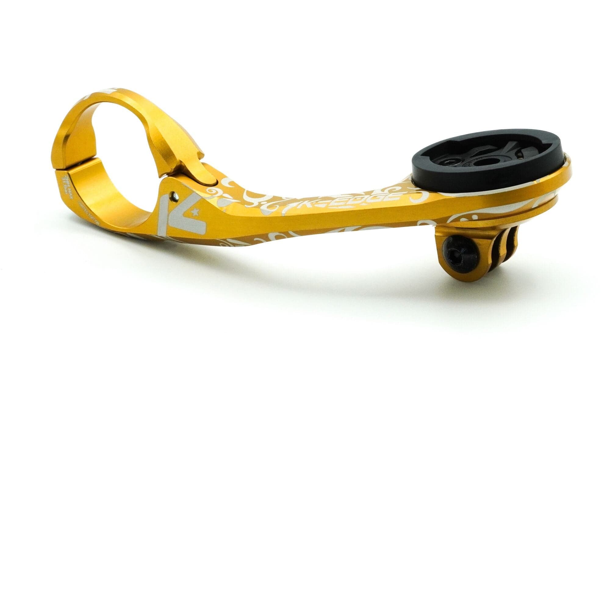 K-Edge Limited Edition Garmin and Wahoo Max XL Combo Mount; 31.8mm; Gold