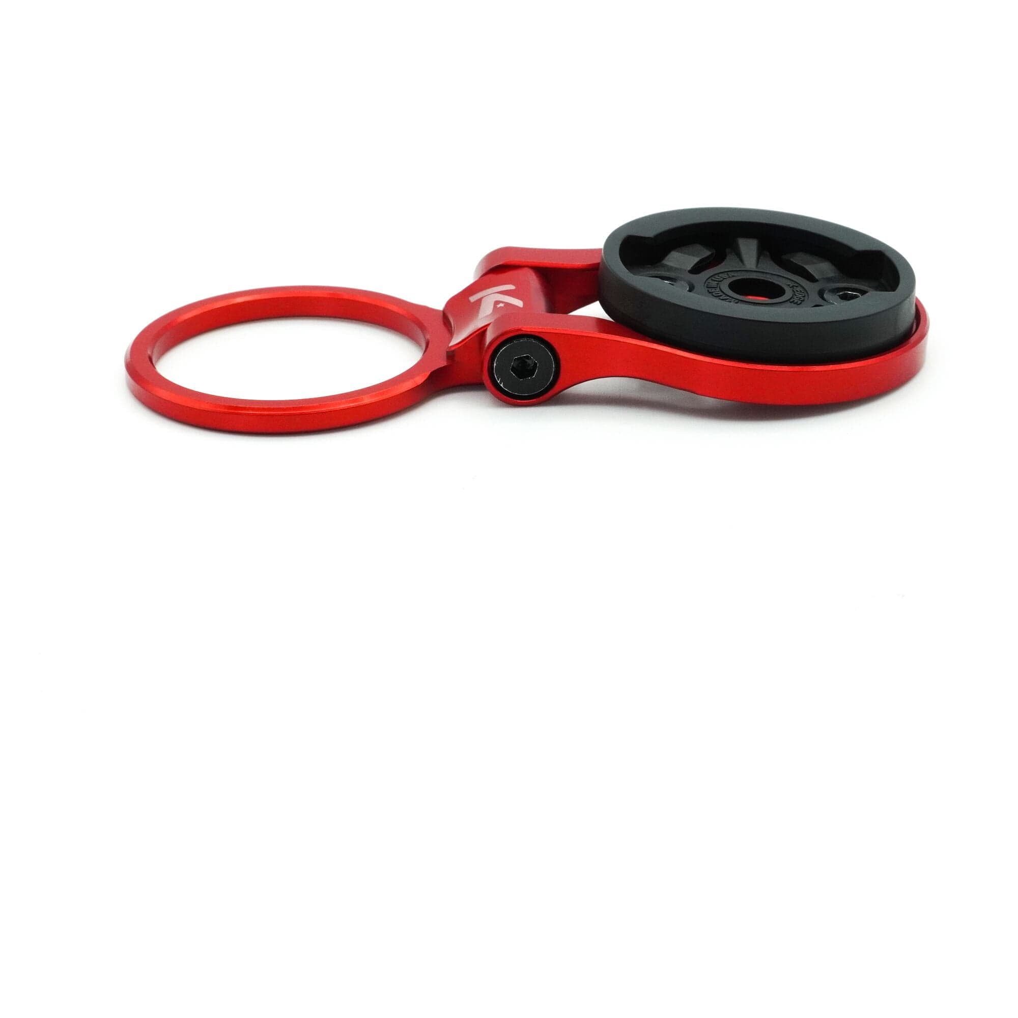 K-Edge Garmin Race Stem Mount; Adjustable; Red Anodised