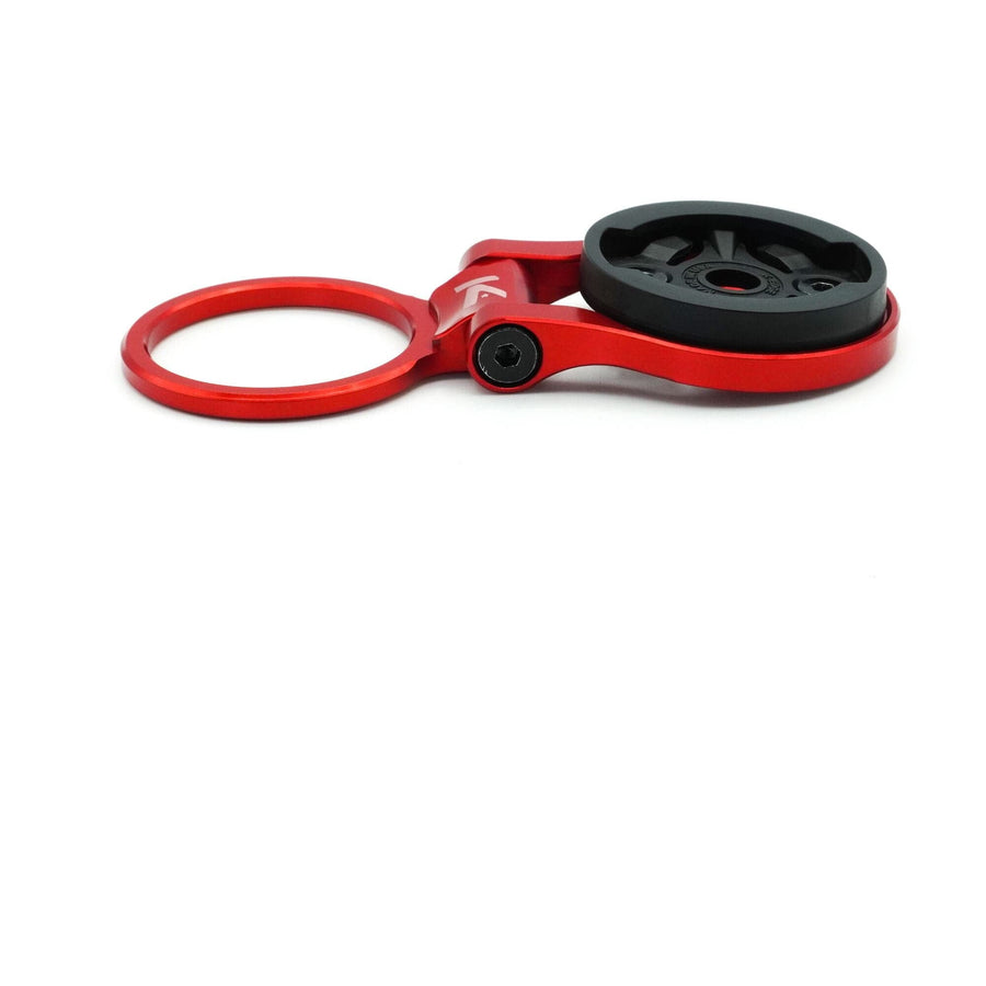 K-Edge Garmin Race Stem Mount; Adjustable; Red Anodised