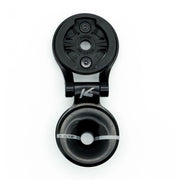 K-Edge Garmin Race Stem Mount; with Top Cap; Adjustable; Black Anodised