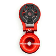 K-Edge Garmin Race Stem Mount; with Top Cap; Adjustable; Red Anodised