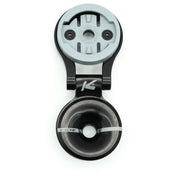K-Edge Wahoo Race Stem Mount; with Top Cap; Adjustable; Black Anodised
