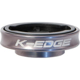 K-Edge Garmin Gravity Cap Mount; Gun Metal