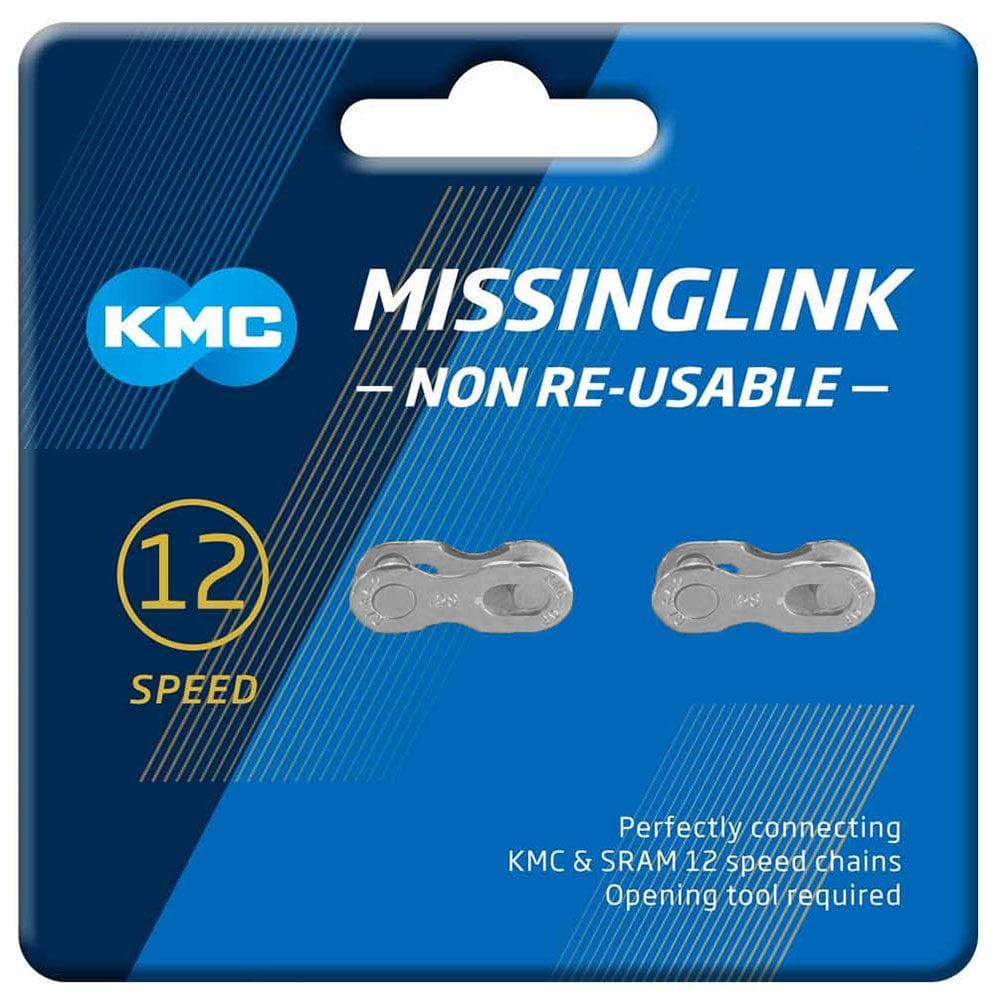 KMC MissingLink 12x Silver 2 Pr (Non Reusable)