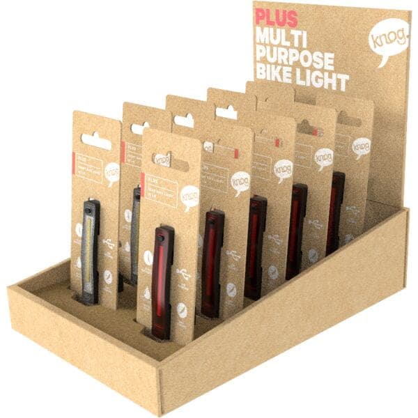 Knog Plus Light 20pc Starter Pack - Black POS