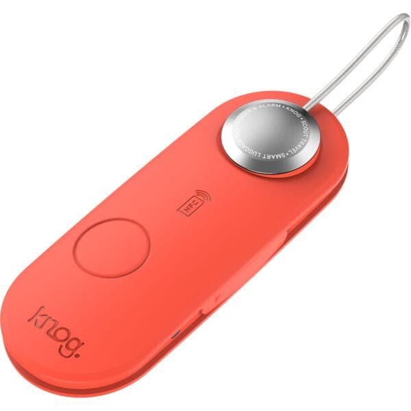 Knog Scout Travel Luggage Alarm and Finder - Red