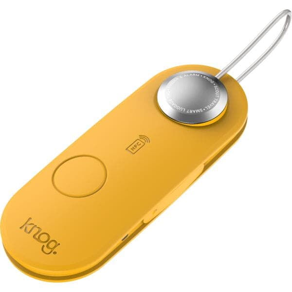 Knog Scout Travel Luggage Alarm and Finder - Yellow