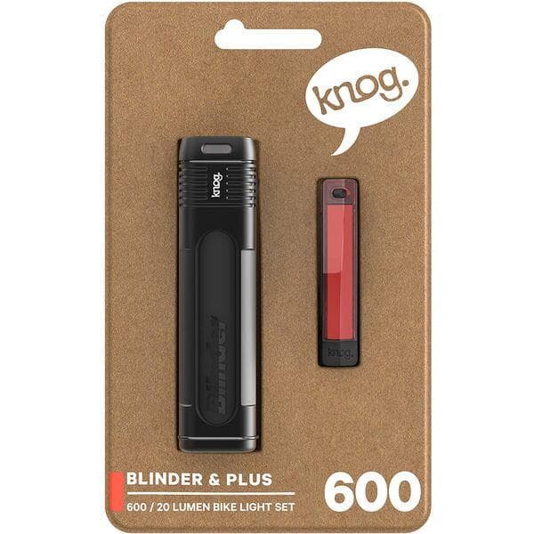 Knog Blinder Pro 600 + Plus Rear - Light Set
