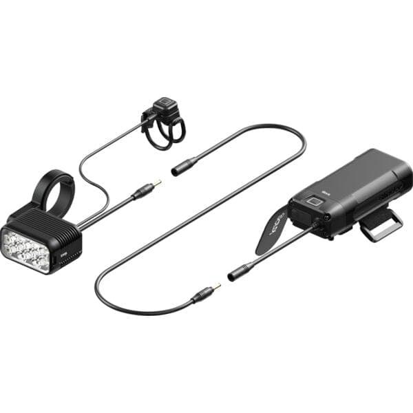Knog Blinder X 2300 + 10,000 mAh Battery Pack