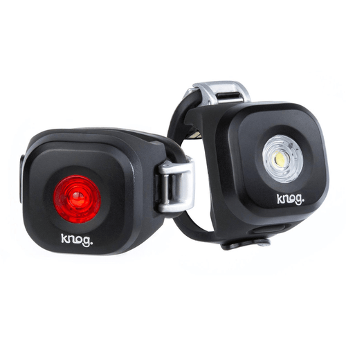 Knog Blinder Mini Dot Bicycle Light Set Twinpack - Black