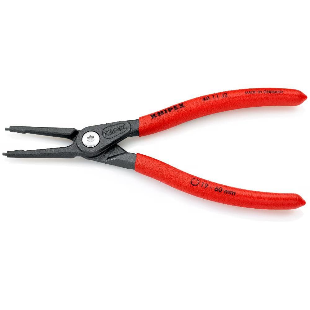 KNIPEX Precision Circlip Pliers Straight Tip for Internal Circlips 180mm