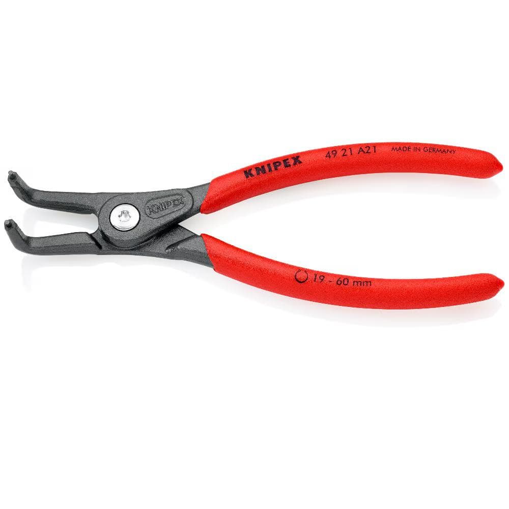 KNIPEX Precision Circlip Pliers Angled Tips for External Circlips 165mm