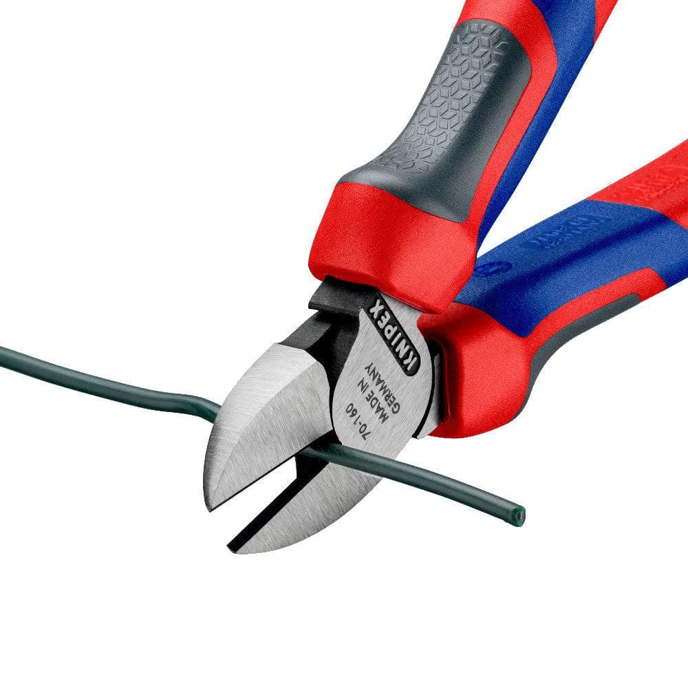 KNIPEX Diagonal Side Cutters W/Grips 160mm