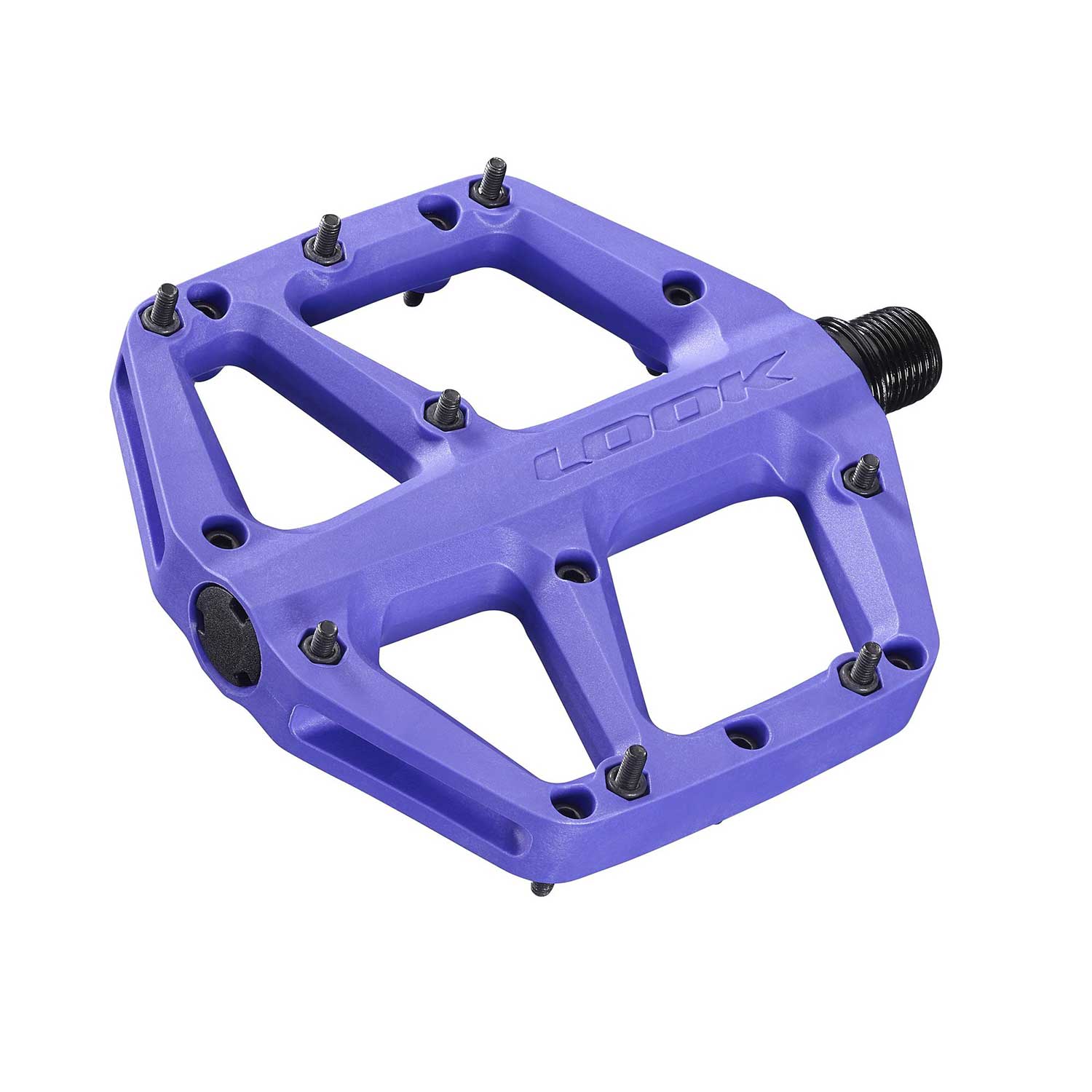 Look Trail Roc Fusion Flat Mtb Pedals: Purple