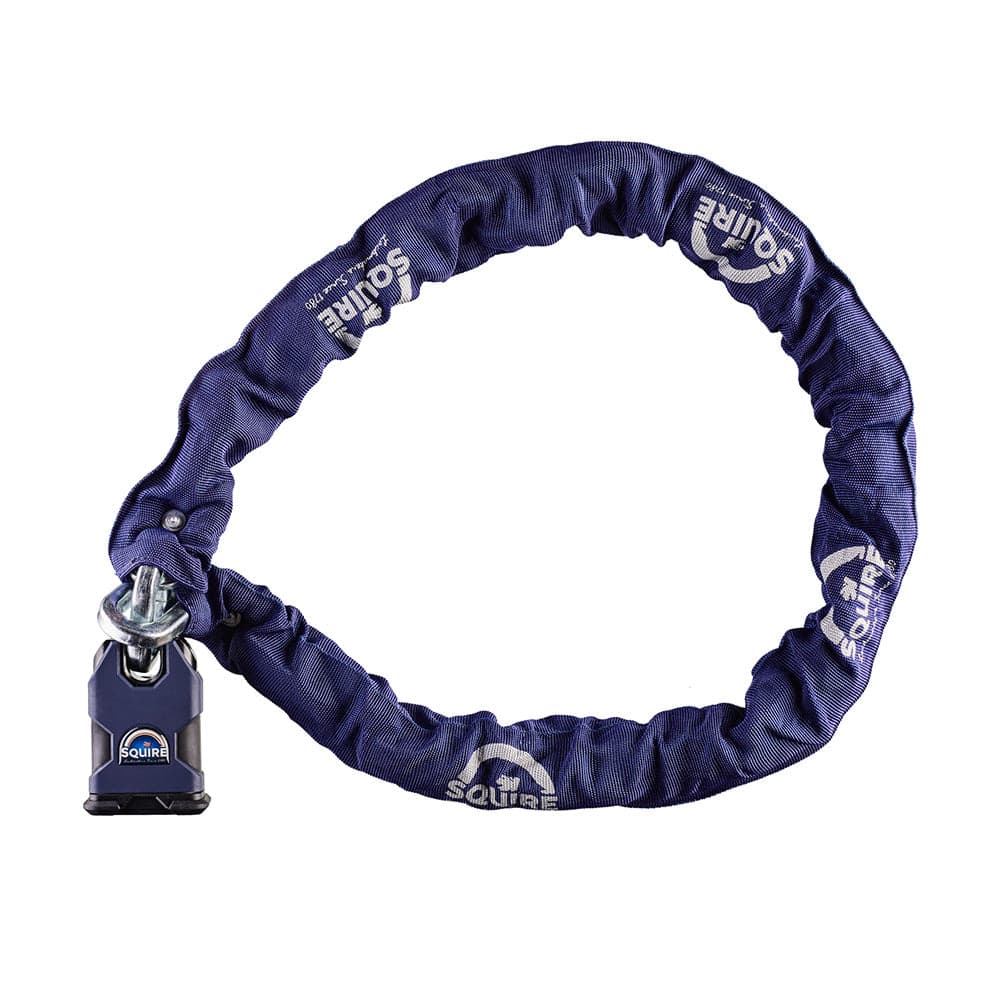 Squire Immense 50 Lock and Chain Blue 10x1200mm