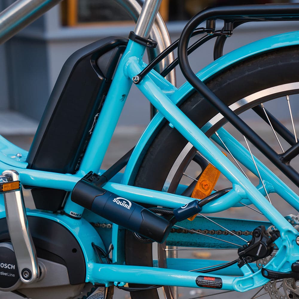 Squire Matterhorn 230/10C D-Lock and Cable Kit Black 230mm