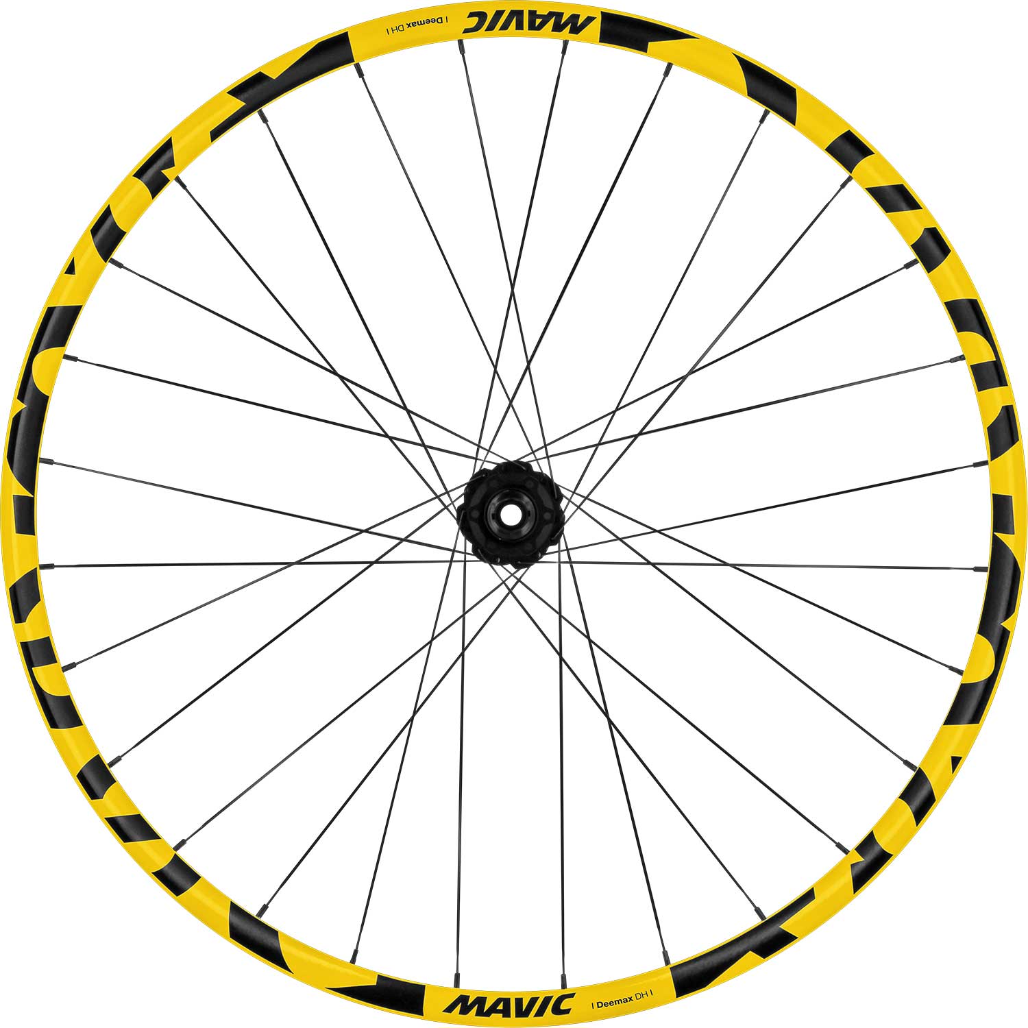Mavic Deemax DH Yellow 29 6 Bolt 12x157 HG Rear