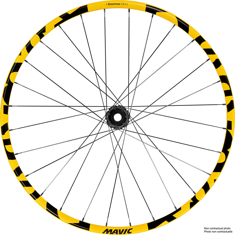 Mavic Deemax DH Yellow 27.5 6 Bolt 12x157 HG Rear