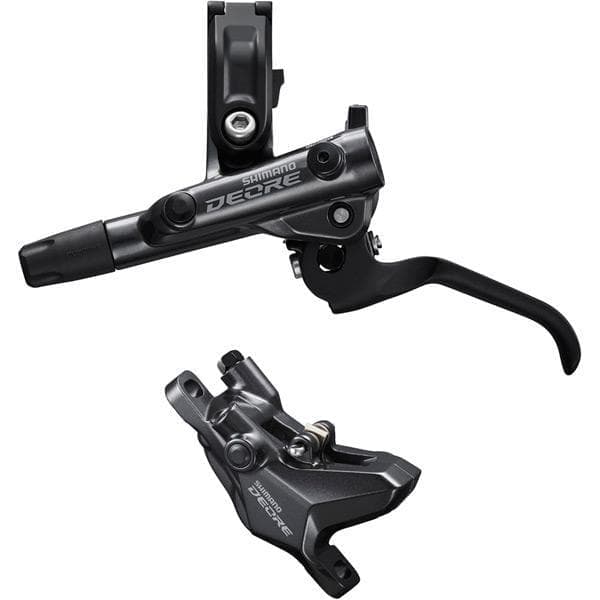 Shimano Deore BR-M6100 / BR-M6120 / BL-M6100 bled brake lever/post mount calliper