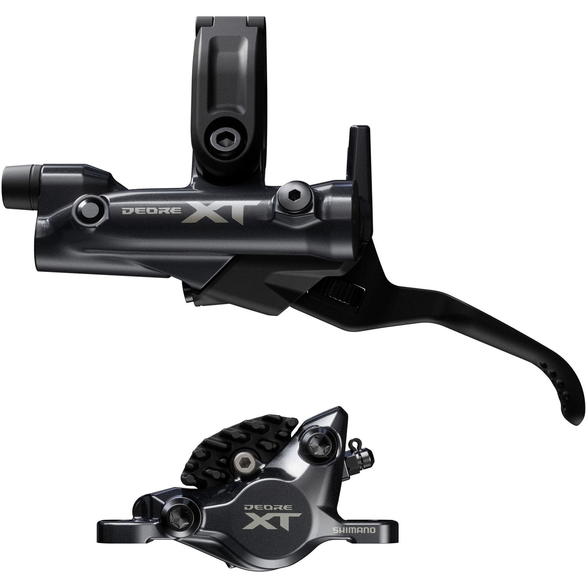 Shimano Deore XT BR-M8200/BL-M8200 XT 2 pot bled brake lever/post mount calliper