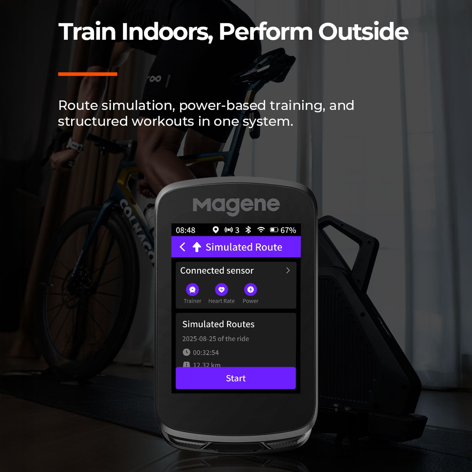 Magene C606 V2 Smart GPS Bike Computer -  -