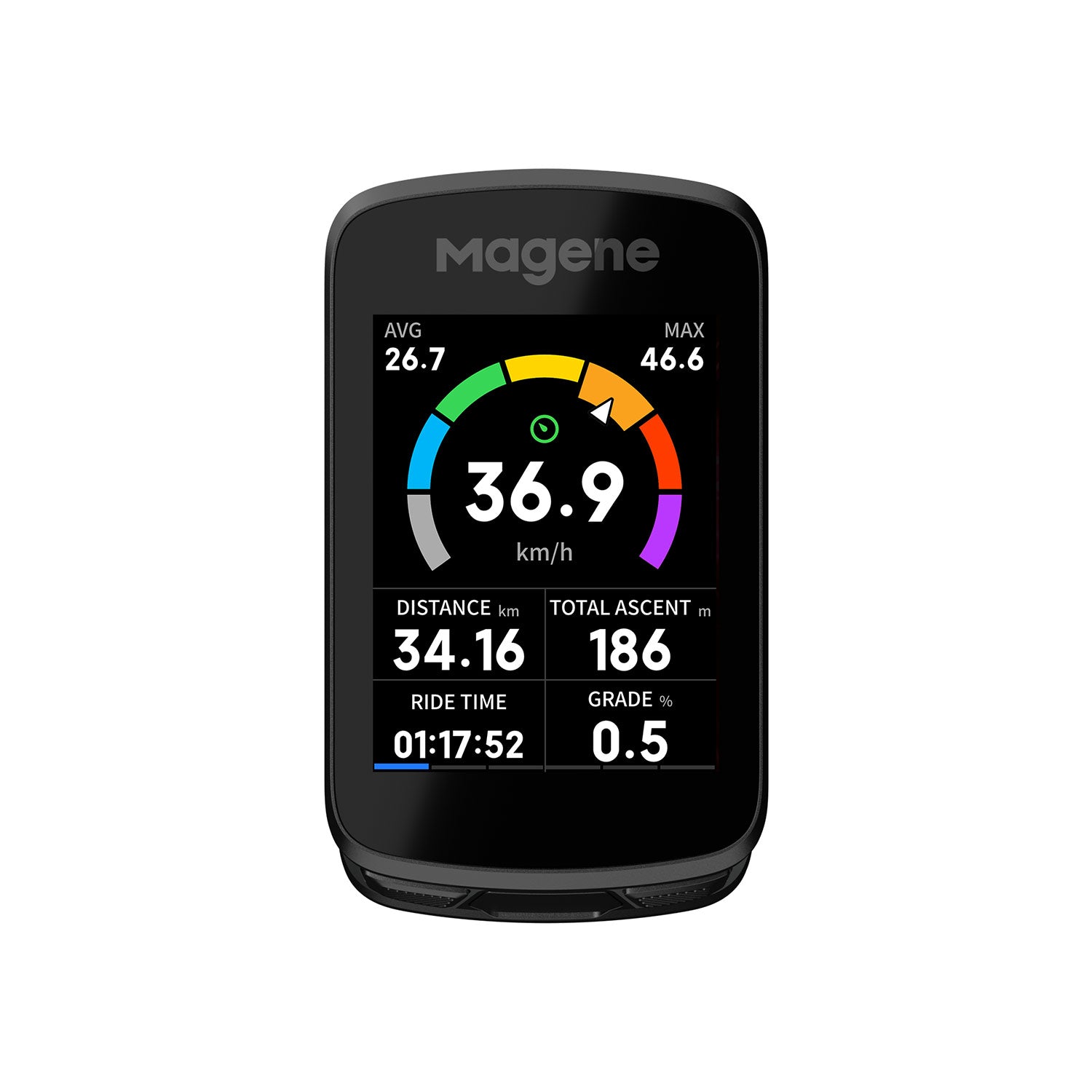 Magene C606 Pro Smart GPS Bike Computer -  - Black