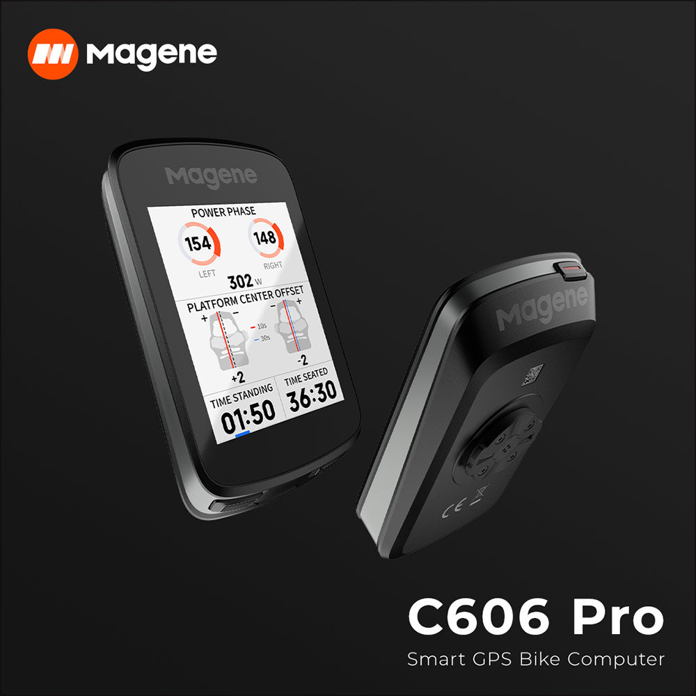Magene C606 Pro Smart GPS Bike Computer -  - Black