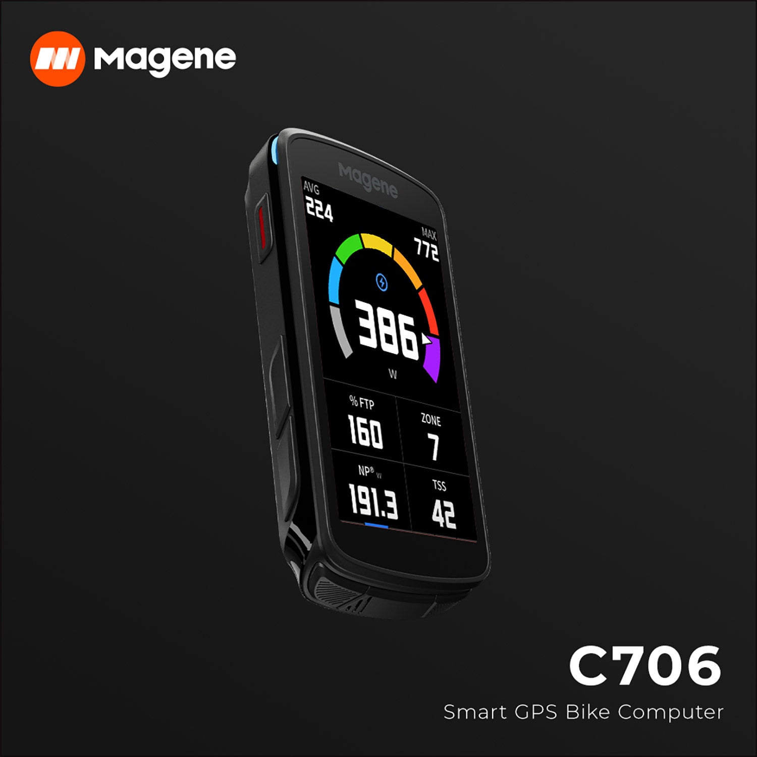 Magene C706 Smart GPS Bike Computer -  -