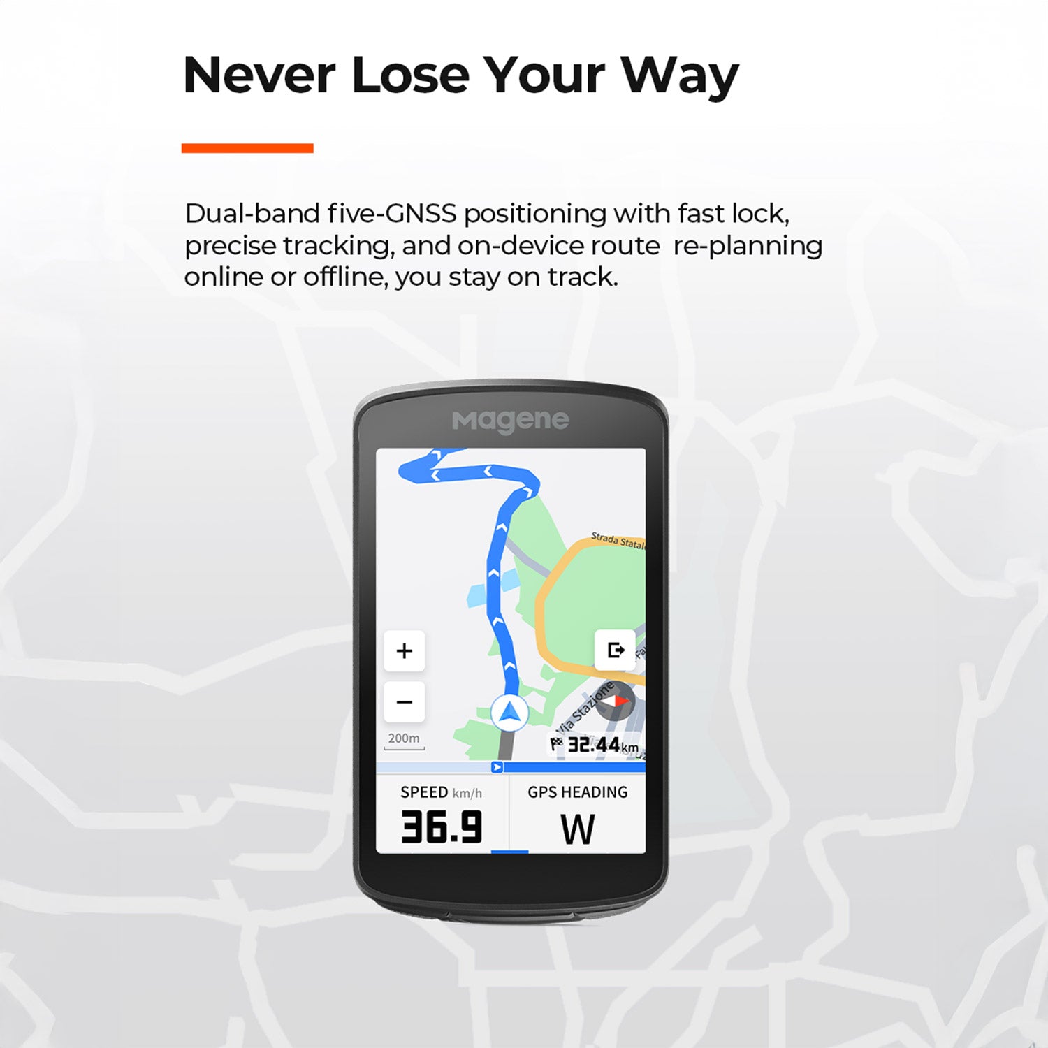 Magene C706 Smart GPS Bike Computer -  -