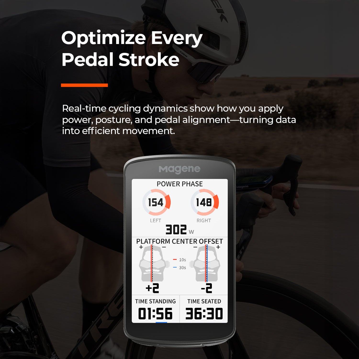 Magene C706 Smart GPS Bike Computer -  -