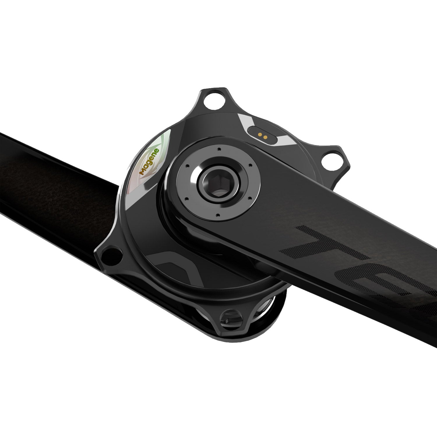 Magene TEO P515 Carbon Power Meter Chainset - 167.5mm - Black Folding