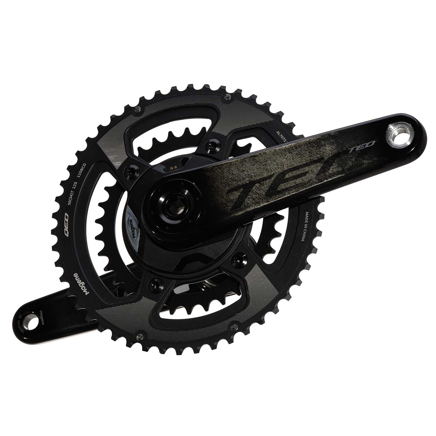 Magene TEO-P515 Carbon Power Meter Chainset 172.5mm 53-39T