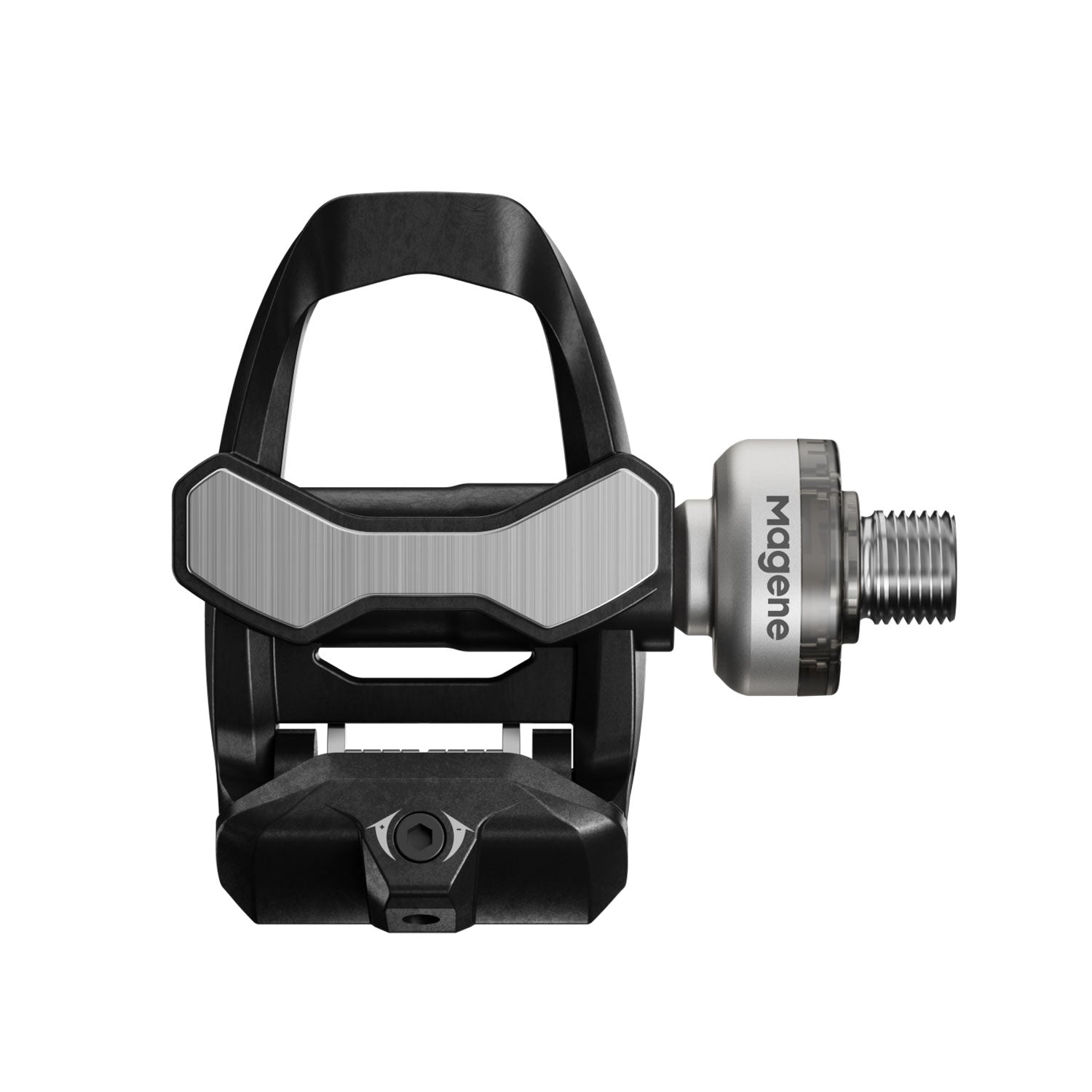 Magene P715 Power Meter Pedals -  - Black-Silver Folding