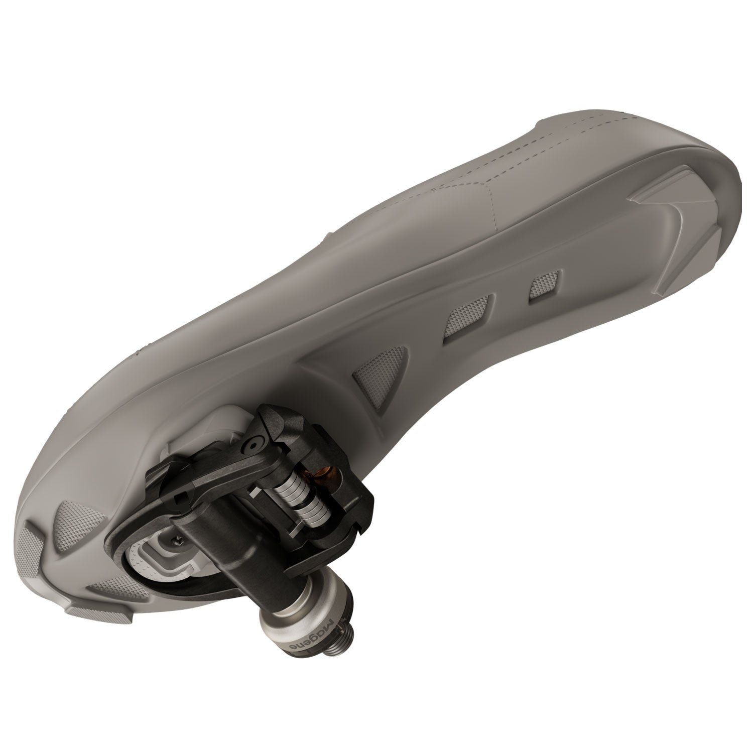 Magene P715 Power Meter Pedals -  - Black-Silver Folding