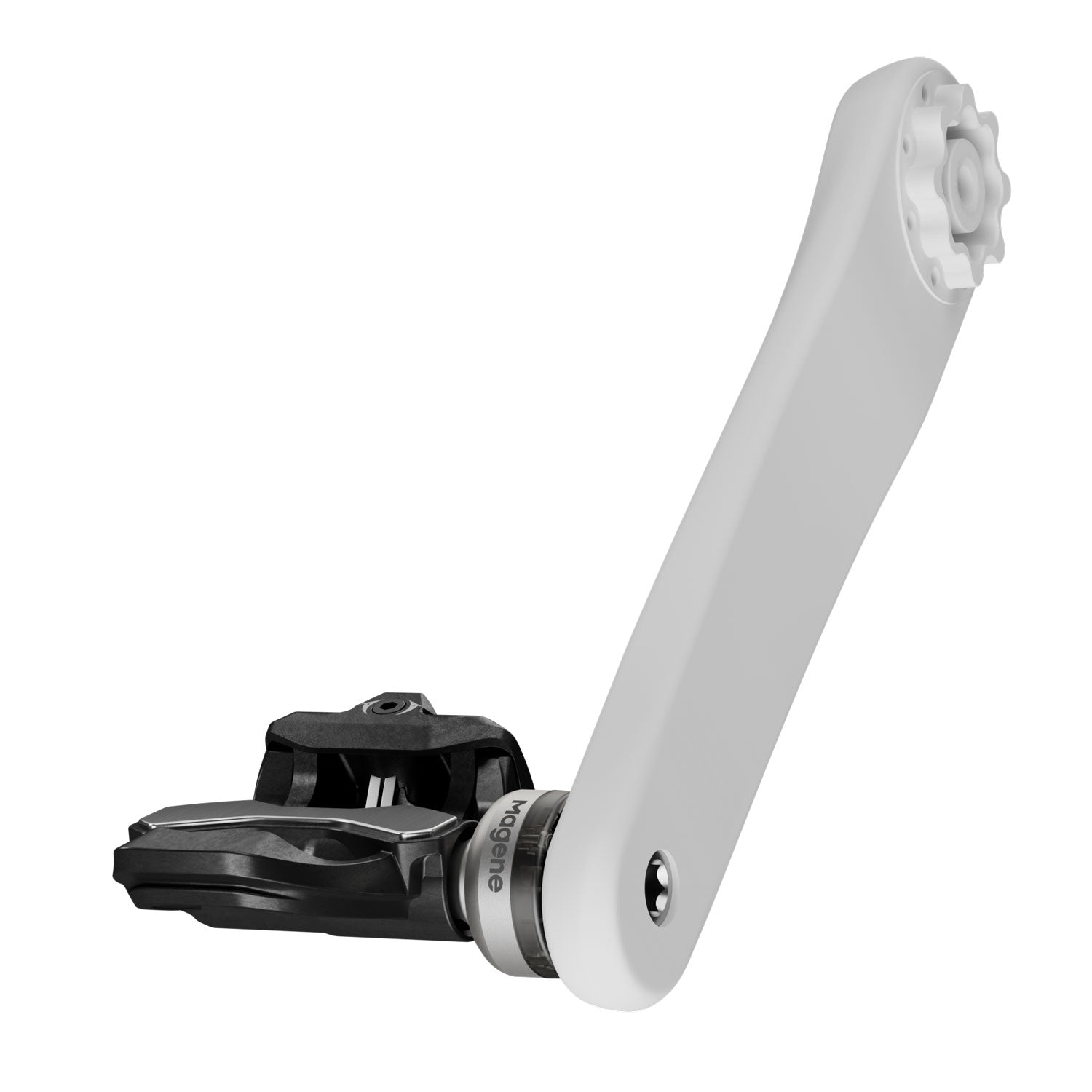 Magene P715 Power Meter Pedals -  - Black-Silver Folding