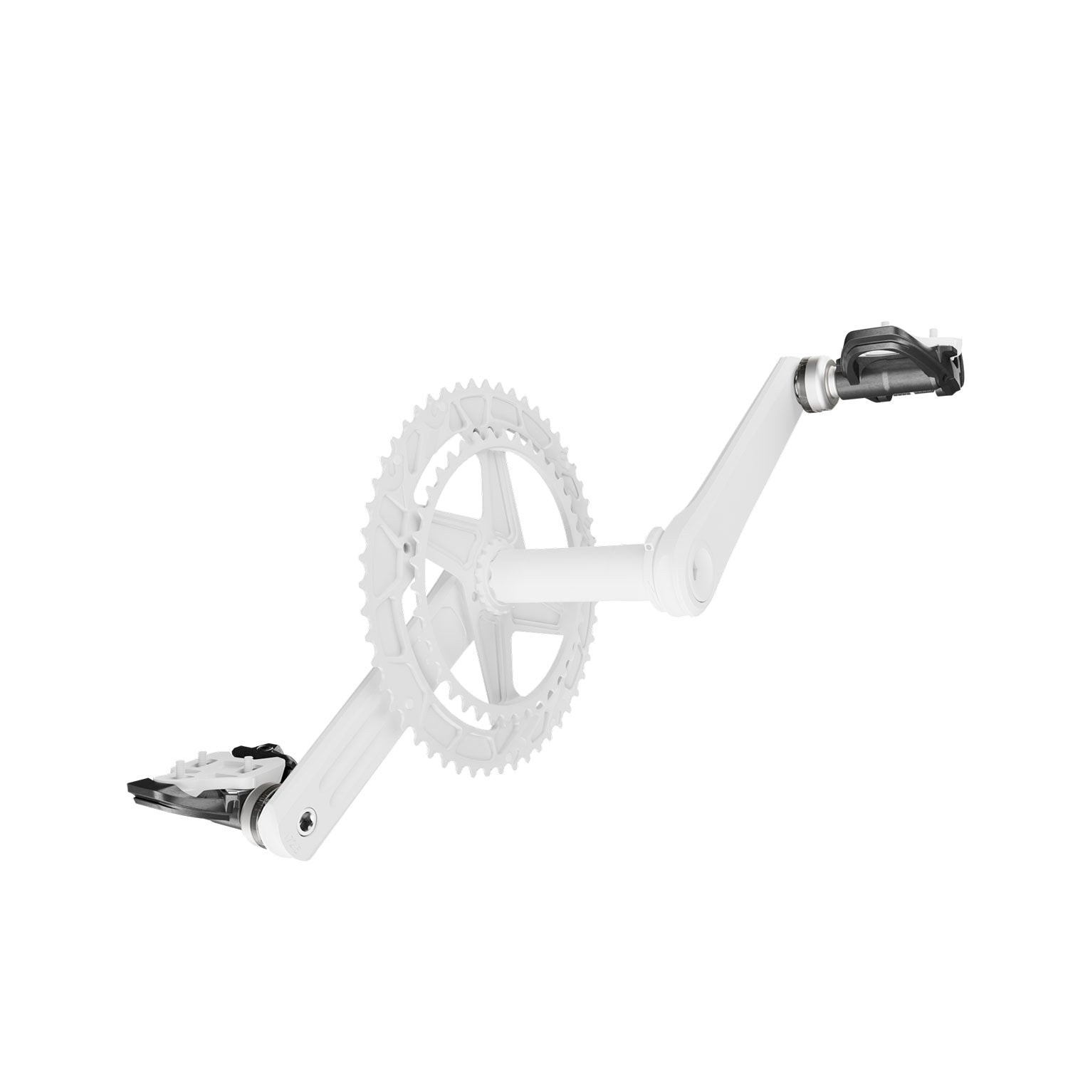 Magene P715 Power Meter Pedals -  - Black-Silver Folding