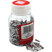 M Part Cable end caps - bottle of 500