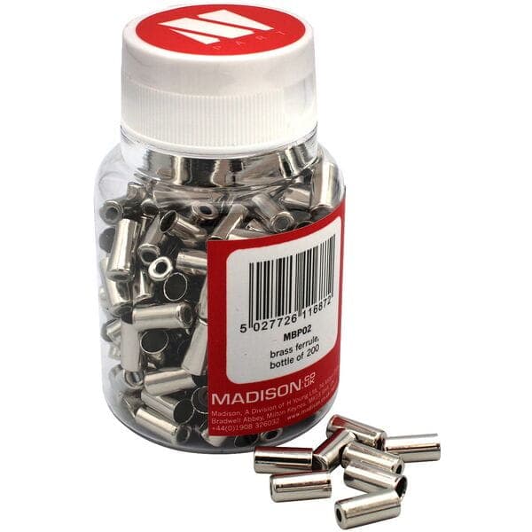 M Part Brass ferrule - bottle of 200