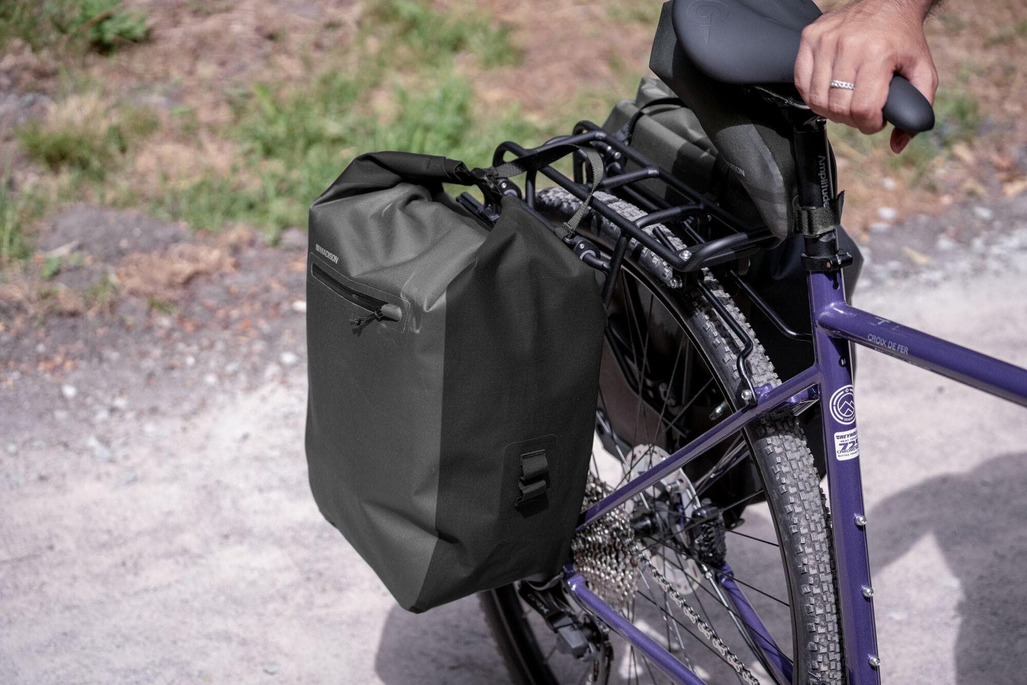 Madison Bags Roam Waterproof 30L Pannier Bag - phantom grey