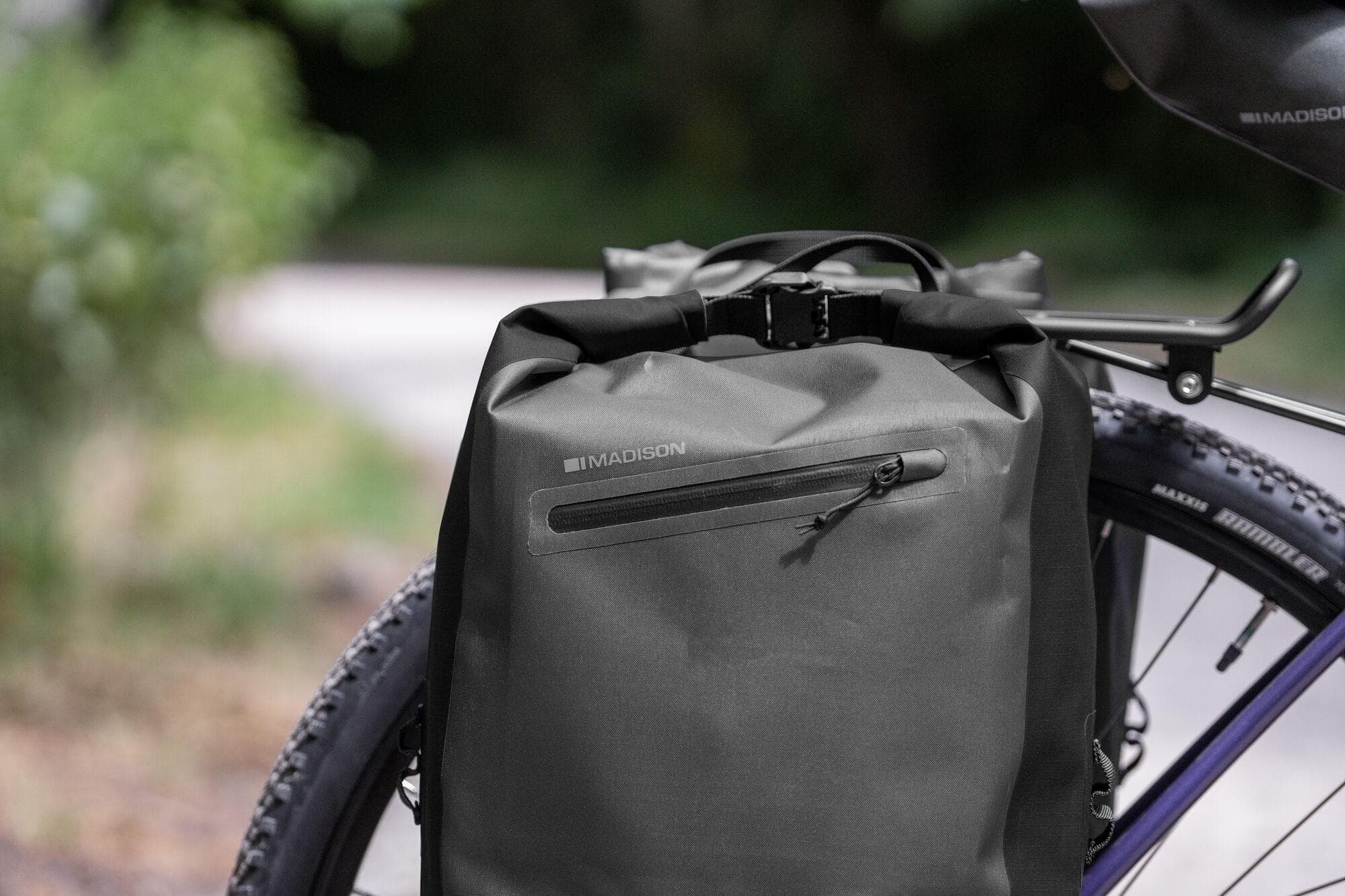 Madison Bags Roam Waterproof 30L Pannier Bag - black