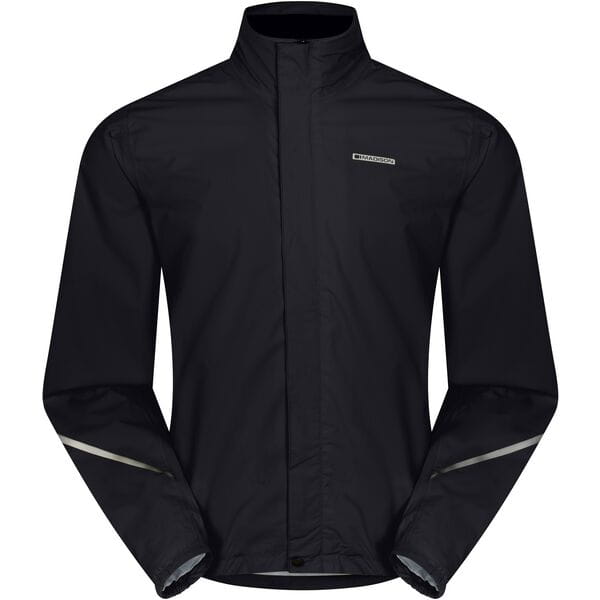 Madison Protec Men's 2-Layer Waterproof Jacket; black - x-large
