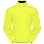 Madison Protec Men's 2-Layer Waterproof Jacket; hi-viz yellow - small