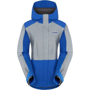 Madison Stellar FiftyFifty Reflective Women's Waterproof Jacket; blue / silv - size 8