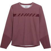 Madison Zenith Women's Long Sleeve Thermal Jersey; mauve - size 14