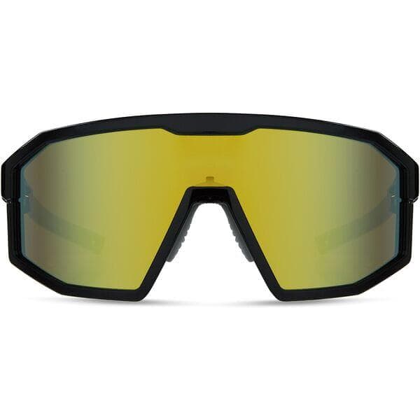 Madison Enigma Glasses - gloss black / bronze mirror