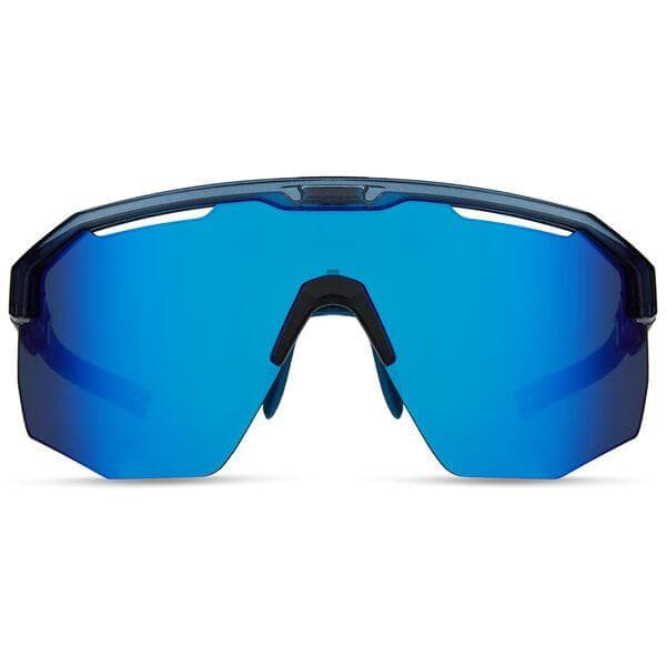 Madison Cipher Glasses - 3 pack - crystal gloss blue / blue mirror / amber and clear lens